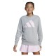 блуза,детски,блузи,adidas,essentials,sweatshirt,grey,(medium,grey,heather,clear,pink)