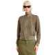 блуза,дамски,блузи,g,star,overdyed,slim,full,zip,sweatshirt,ensis,green,gd