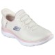 маратонки,дамски,маратонки,skechers,summits,trainers,white,(natural,mesh,pink,trim)