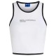 потник,дамски,топове,karl,lagerfeld,outline,logo,sleeveless,top,white,(white)