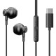 слушалки,слушалки,joyroom,jr,ec07,usb,c,earphones,black