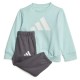 детски,екипи,детски,облекла,за,момчета,adidas,essentials,joggers,set,semi,flash,aqua,white,(green,grey)