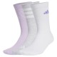 чорапи,мъжки,чорапи,adidas,logo,crew,socks,3,units,light,grey,heather,white,ice,lavender,(multicolor)