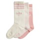 чорапи,детски,чорапи,adidas,originals,jj1990,crew,socks,3,units,white,pink,(multicolor,cream,white,semi,pink,spark)