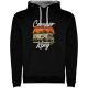 суичър,мъжки,пуловери,kruskis,camper,king,hoodie,black,(black,grey)