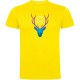 тениска,мъжки,тениски,kruskis,stay,wild,short,sleeve,t,shirt,yellow,(yellow)