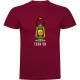тениска,мъжки,тениски,kruskis,turn,on,short,sleeve,t,shirt,dark,red,(red)