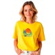 тениска,дамски,тениски,kruskis,us,camp,short,sleeve,t,shirt,yellow,(yellow)
