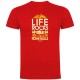 футболна,фланелка,мъжки,тениски,kruskis,your,home,rolls,short,sleeve,t,shirt,red
