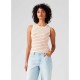 тениска,дамски,тениски,levi´s,®,tulip,sleeveless,t,shirt,beige,(jules,stripe,egret,e)