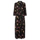 рокля,дамски,поли,и,рокли,yas,savanna,long,sleeve,long,dress,black,botari,(black)