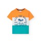 тениска,мъжки,тениски,дамски,тениски,boboli,knit,short,sleeve,t,shirt,orange,(orange,10)