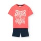 детски,екипи,детски,облекла,за,момчета,boboli,knit,short,sleeve,set,pink,(watermelon)