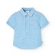 риза,с,къс,ръкав,детски,ризи,boboli,linen,short,sleeve,shirt,blue