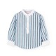 риза,с,дълъг,ръкав,детски,ризи,boboli,linen,striped,long,sleeve,shirt,navy,bicolor,list,(blue)