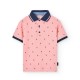 дамски,блузи,с,яка,мъжки,блузи,с,яка,boboli,pique,printed,short,sleeve,polo,pink,(pineapple,print)