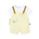 детски,пижами,boboli,poplin,striped,short,sleeve,pelele,yellow,(bicolor,anise,list)