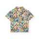 риза,с,къс,ръкав,детски,ризи,boboli,poplin,printed,short,sleeve,shirt,multicolor,(printed,postcards)