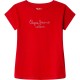 тениска,детски,тениски,pepe,jeans,nuria,short,sleeve,t,shirt,royal,red,(red)