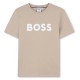тениска,детски,тениски,boss,j52030,short,sleeve,t,shirt,beige