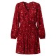 рокля,дамски,поли,и,рокли,pepe,jeans,cecile,long,sleeve,short,dress,red