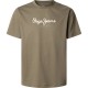 тениска,мъжки,тениски,pepe,jeans,eggo,short,sleeve,t,shirt,stone,green,(green)