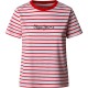 тениска,дамски,тениски,pepe,jeans,elba,short,sleeve,t,shirt,red,(red)