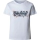 тениска,дамски,тениски,pepe,jeans,rosalind,short,sleeve,t,shirt,white