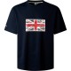 тениска,мъжки,тениски,pepe,jeans,union,short,sleeve,t,shirt,dulwich,blue,(blue)