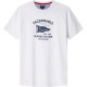 тениска,мъжки,тениски,façonnable,flag,front,print,short,sleeve,t,shirt,white