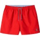 бански,гащета,мъжки,бански,костюми,façonnable,logo,solid,swimming,shorts,poster,red,(red)