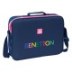 всички,чанти,safta,benetton,damero,laptop,bag,multicolor,(blue)