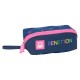 канцеларски,принадлежности,safta,big,square,benetton,damero,pencil,case,blue,(multicolor)