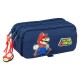 канцеларски,принадлежности,safta,big,triple,super,mario,trick,pencil,case,blue,(multicolor)