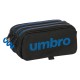 канцеларски,принадлежности,safta,big,triple,umbro,jet,black,pencil,case,black,(multicolor)