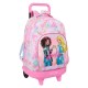 раница,раници,safta,compact,barbie,painterly,wheeled,backpack,multicolor,(pink)
