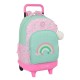 раница,раници,safta,compact,glowlab,amazing,wheeled,backpack,multicolor,(pink)