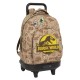 раница,раници,safta,compact,jurassic,world,wheeled,backpack,multicolor,(brown)