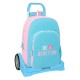 раница,раници,safta,evolution,trolley,benetton,unique,wheeled,backpack,multicolor,(blue)