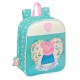раница,раници,safta,612390232,mini,peppa,pig,pretty,flowers,6l,27x33x10,cm,backpack,multicolor,(green)