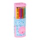 канцеларски,принадлежности,safta,roll,up,with,vmb,paraíso,pencil,case,27,pieces,multicolor,(multicolor)