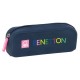канцеларски,принадлежности,safta,silicone,square,benetton,damero,pencil,case,blue,(multicolor)