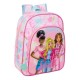 раница,раници,safta,612510185,small,barbie,painterly,10l,27x33x10,cm,backpack,multicolor,(pink)