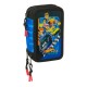 канцеларски,принадлежности,safta,triple,filled,hot,wheels,let´s,race,pencil,case,36,pieces,black,(multicolor)