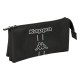 канцеларски,принадлежности,safta,triple,kappa,dark,pencil,case,black,(multicolor)