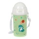 бутилки,за,вода,safta,automatic,opening,with,straw,preschool,party,water,bottle,500ml,multicolor,(clear)
