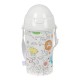бутилки,за,вода,safta,automatic,opening,with,straw,preschool,zoo,water,bottle,500ml,multicolor,(clear)