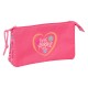 канцеларски,принадлежности,safta,triple,feeling,pencil,case,multicolor,(pink)