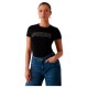 тениска,дамски,тениски,guess,cn,logo,lace,short,sleeve,t,shirt,jet,black,a996,(black)