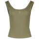 тениска,дамски,тениски,guess,triangle,bling,rib,sleeveless,t,shirt,green,(mossy,green)
